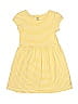 Carter's 100% Cotton Stripes Yellow Dress Size 5 - photo 1