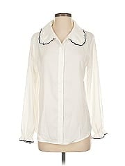 Allegra K Long Sleeve Blouse
