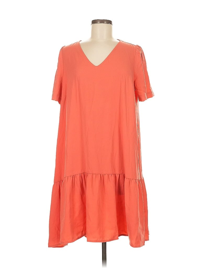 Pre-owned A New Day Casual Dress In Orange