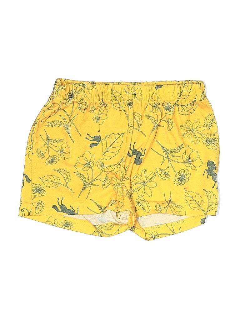 Pre-owned Unbranded Kids' Athletic Shorts In Yellow