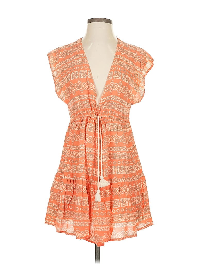 Pre-owned Robin Piccone Casual Dress In Orange
