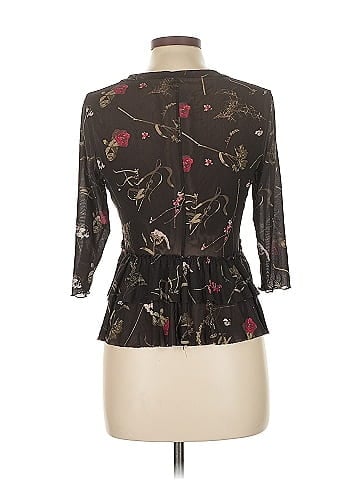 Out From Under 3/4 Sleeve Blouse (view 2)