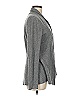 White + Warren 100% Cashmere Gray Cashmere Cardigan Size M - photo 3