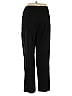Alfred Dunner Solid Black Casual Pants Size L - photo 2