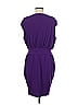 Moda International Solid Purple Cocktail Dress Size M - photo 2