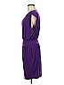 Moda International Solid Purple Cocktail Dress Size M - photo 4