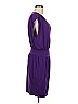 Moda International Solid Purple Cocktail Dress Size M - photo 3