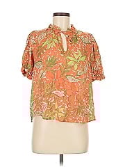 Rose + Olive Short Sleeve Blouse
