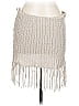 Unbranded Silver Tan Casual Skirt Size 12 (estimated) - photo 1