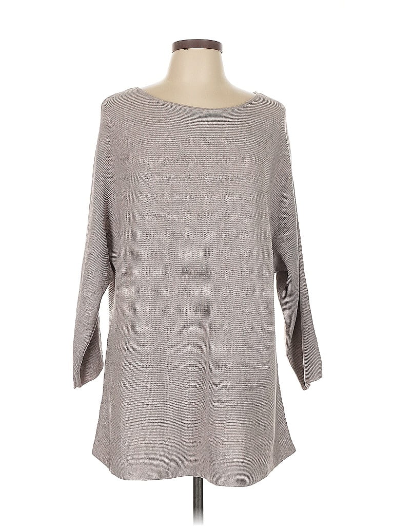 BASICS Pre-owned Pullover Sweater In Gray