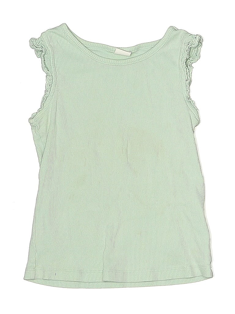 Pre-owned Baby Gap Kids' Sleeveless T-shirt In Green