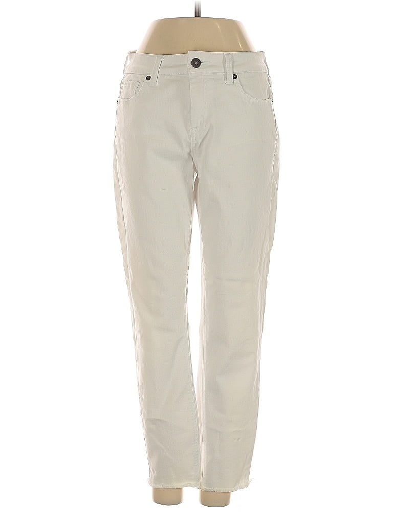 Pre-owned Pistola Jeans In White