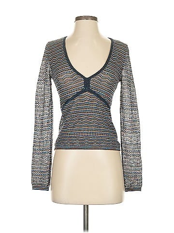 Intermix Long Sleeve Top (view 1)