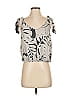Jane and Delancey 100% Lyocell Gray Short Sleeve Top Size S - photo 1