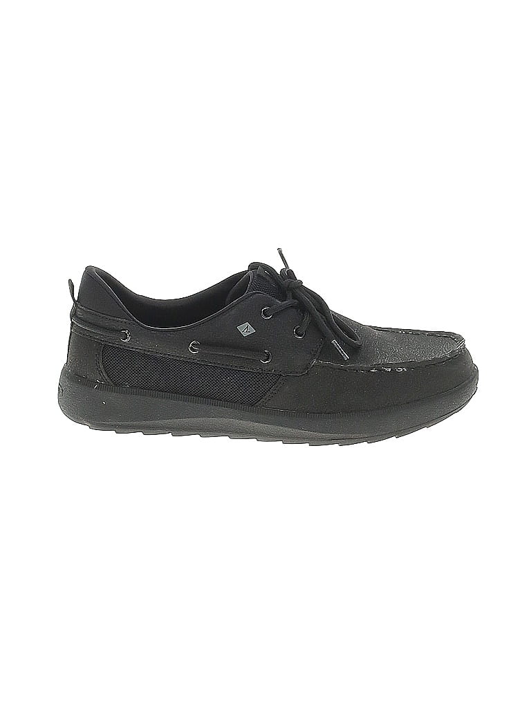 Pre-owned Sperry Top-sider® Flats Black Shoes