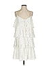 Waverly Grey 100% Polyester White Cocktail Dress Size S - photo 1