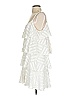 Waverly Grey 100% Polyester White Cocktail Dress Size S - photo 5