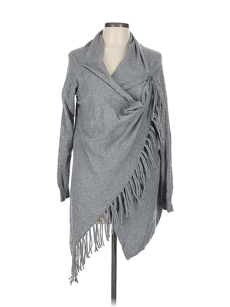 Pre-owned Unbranded Kimono In Gray