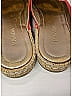 Prada Red Orange Suede Espadrille Mules Size EU 38 1/2 - photo 3