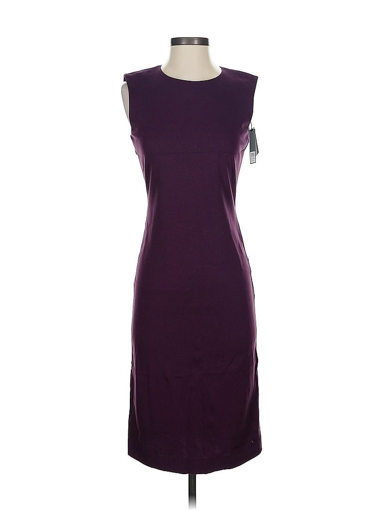 Pre-owned Monika Chiang Cocktail Dress In Purple