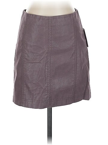 Free People Faux Leather Skirt (view 1)