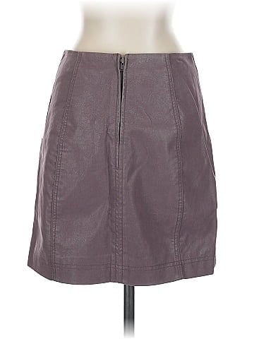 Free People Faux Leather Skirt (view 2)