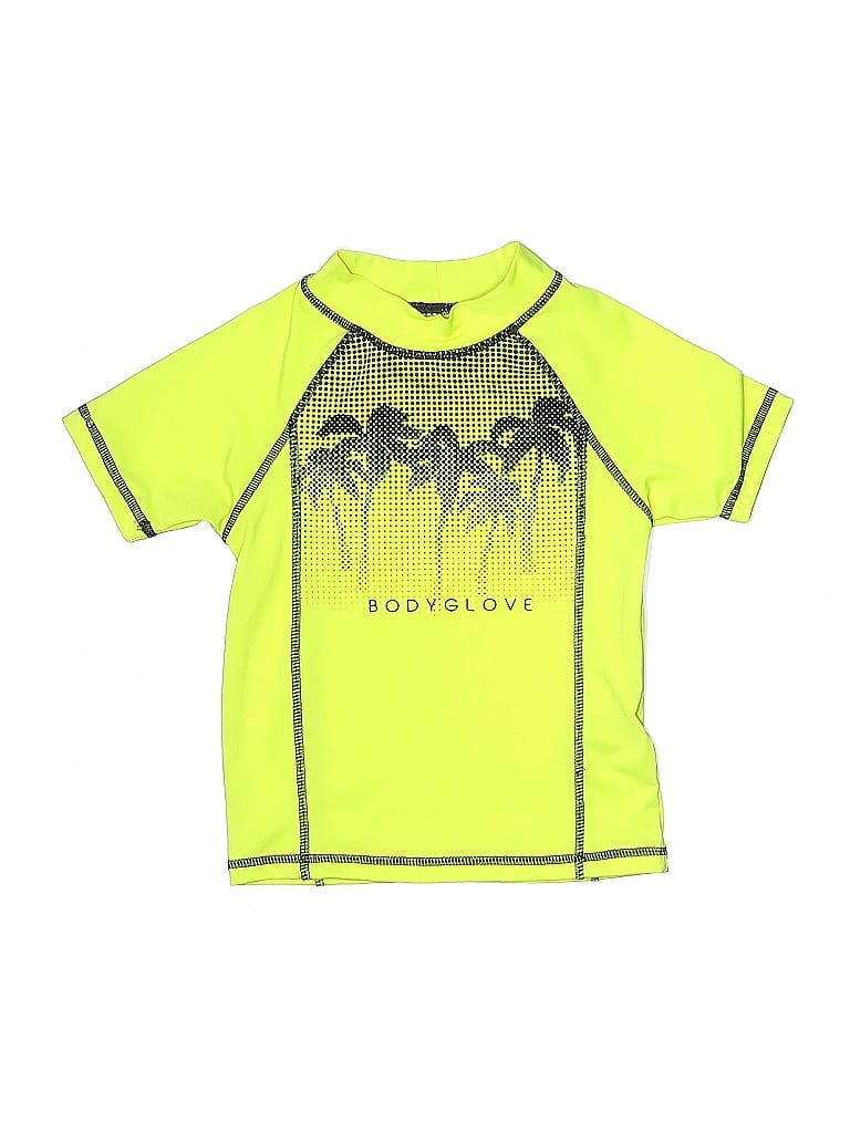 Pre-owned Body Glove Kids' Active T-shirt In Yellow