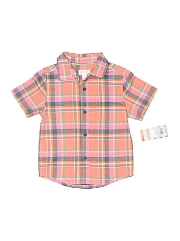Cat & Jack Short Sleeve Button-Down Shirt (view 1)