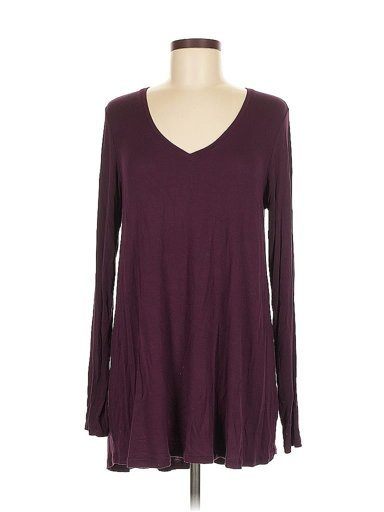 Hue Burgundy Casual Dress Size M - photo 1