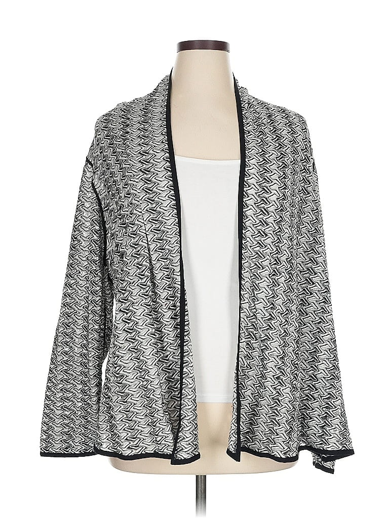 Nic + Zoe Gray Kimono Size 1X - photo 1