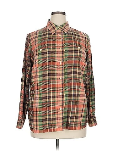 Lauren Jeans Co. Long Sleeve Button-Down Shirt (view 1)