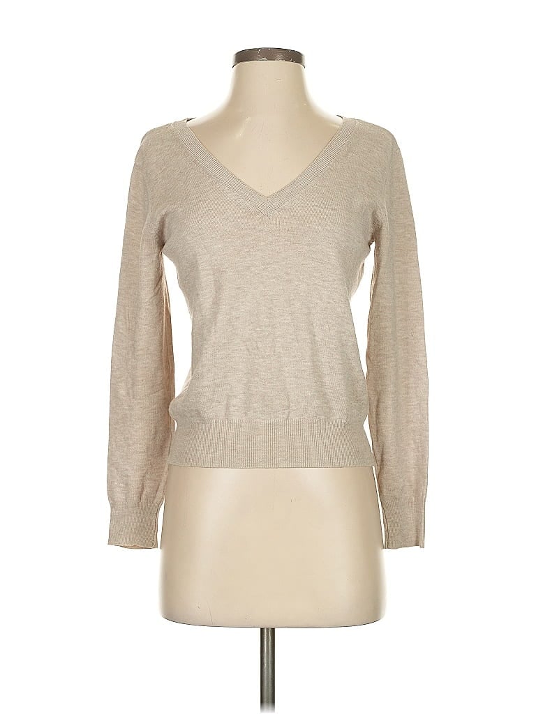 Pre-owned H&m Pullover Sweater In Brown