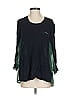 CAbi 100% Cotton Green Pullover Sweater Size S - photo 1