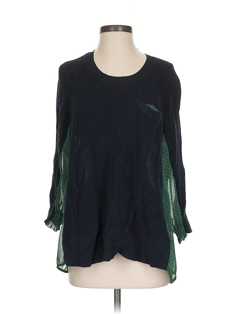 Pre-owned Cabi Pullover Sweater In Green