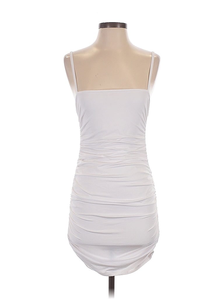 Pre-owned Unbranded Cocktail Dress In White