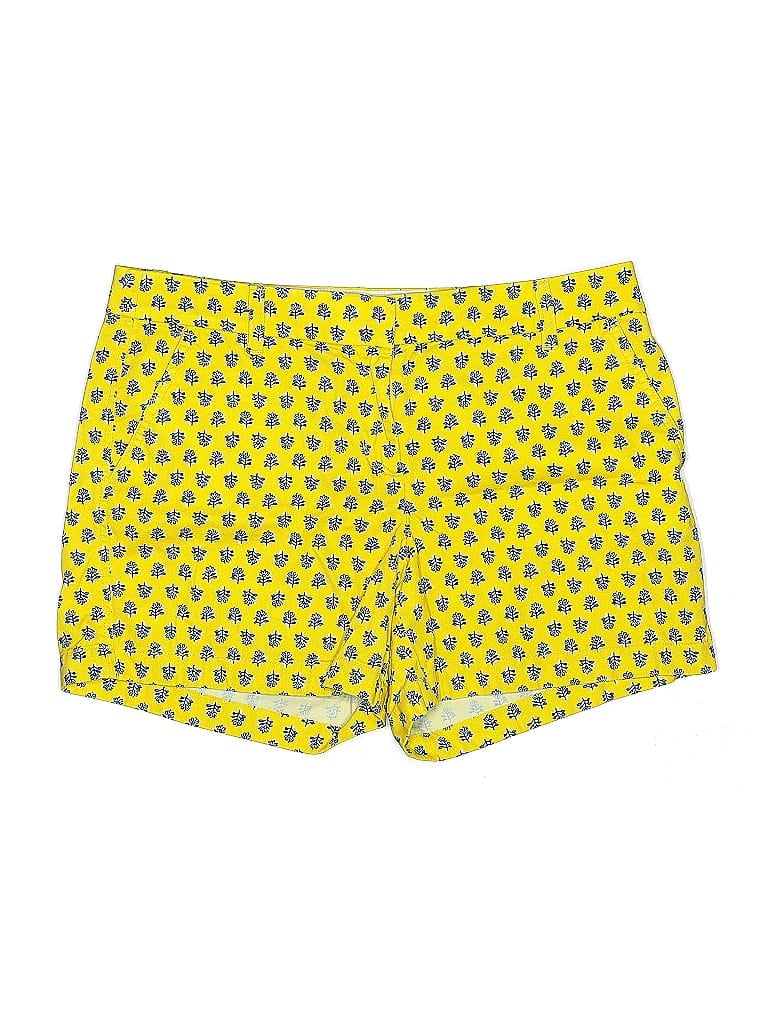 Pre-owned J.crew Factory Store Shorts In Yellow
