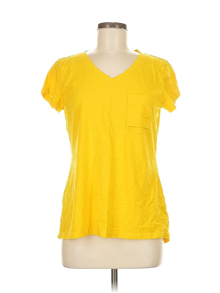 Click to view more detailed imagery on our partner's website Pre-owned Cabi Short Sleeve T-shirt In Yellow