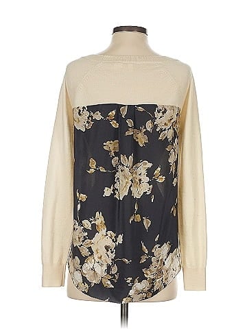 Moth Silk Pullover Sweater (view 2)