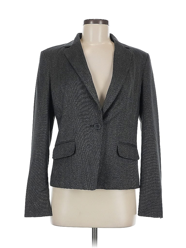 Pre-owned Ann Taylor Factory Blazer Jacket In Gray