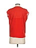Coldwater Creek 100% Polyester Red Short Sleeve Blouse Size XS - photo 2