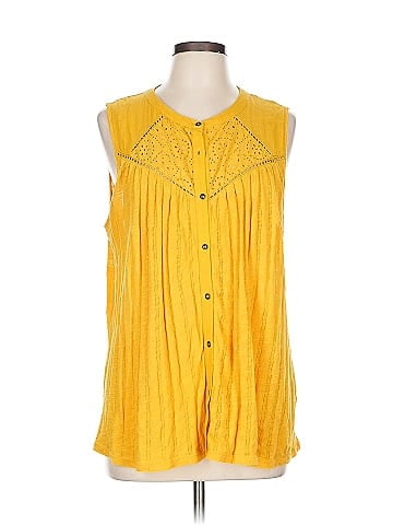 Lucky Brand Sleeveless Button-Down Shirt (view 1)