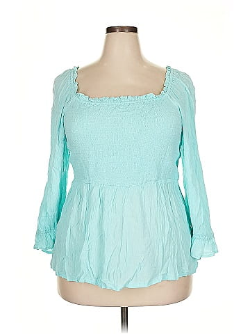 Crown & Ivy 3/4 Sleeve Blouse (view 1)