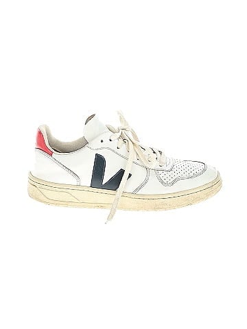 VEJA Leather V-10 Sneakers (view 1)