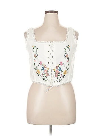 Shein Curve Sleeveless Blouse (view 1)
