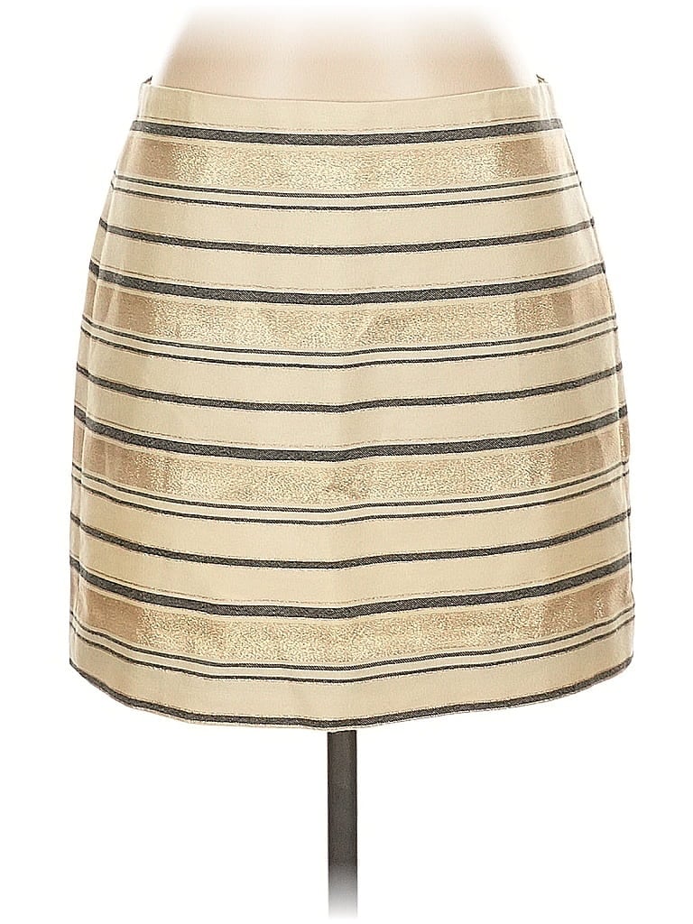 Pre-owned J.crew Factory Store Casual Skirt In White