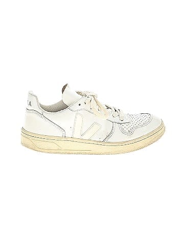 VEJA Leather V-10 Sneakers (view 1)