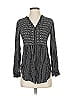 Maeve 100% Rayon Black Long Sleeve Blouse Size 0 - photo 1