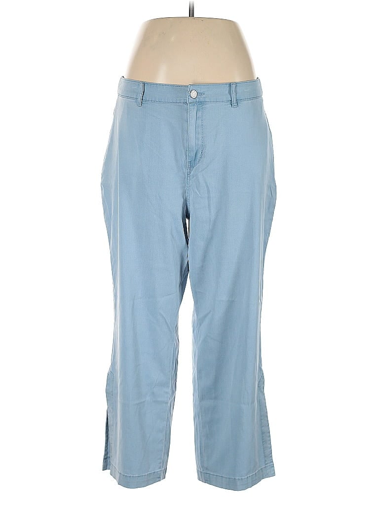 Pre-owned Soft Surroundings Casual Pants In Blue