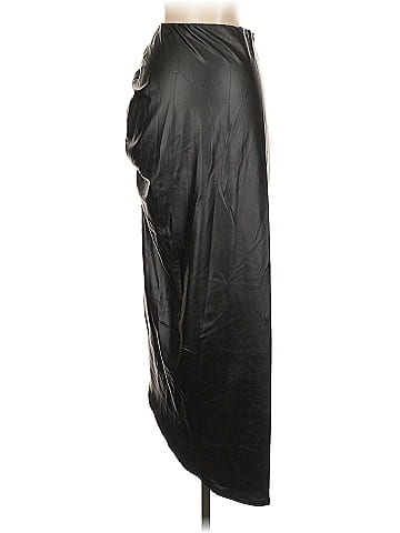 PrettyLittleThing Faux Leather Skirt (view 2)