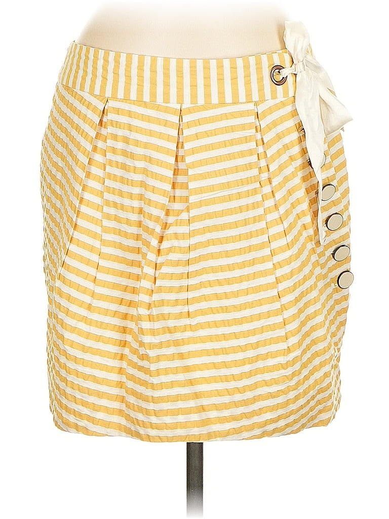 Pre-owned Assorted Brands Casual Skirt In Yellow